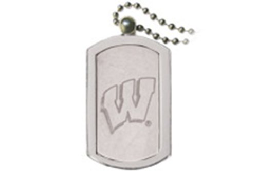 University Of Wisconsin Badgers Dog Tag Necklace Picture
