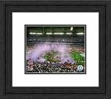 Framed Super Bowl XLII New York Giants Photograph