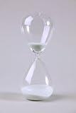 G.W. Schleidt ATC23/W Sand Timer Glass White Sand 9-Inch
