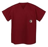 FSU Florida State Seminoles Logo Scrub Top XL Gifts & Gift Ideas