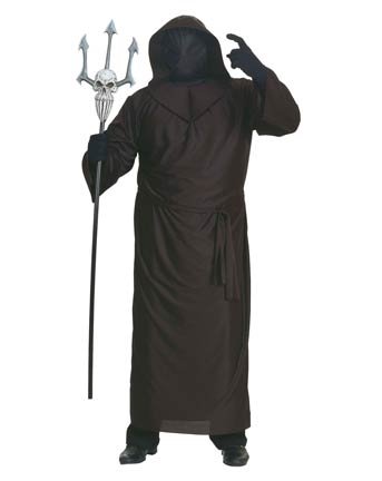 Invisible Face Robe Adult Plus Size Costume  