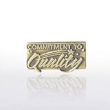 Lapel Pin - Commitment to Quality