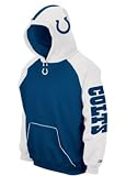 Reebok Indianapolis Colts Navy Showboat Fleece Hoodie (Extra Extra Large)