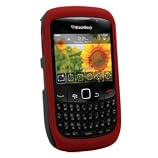 3-Layer Cell Phone Covers for BlackBerry 8530 - Red