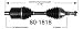 All Products : Empi 80-1818 100% New Constant Velocity Premium Complete CV Half Shaft Drive Axle Assembly
