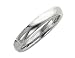 Ladies Comfort Fit 4mm Wedding Band in Sterling Silver