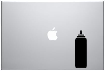 Spraycan - Graffiti Artist Amateur Auto Body Garage Symbol - 5 inch Black Vinyl Decal Sticker for Cars, Laptops, and Windows – Durable, Weatherproof, Easy to Apply