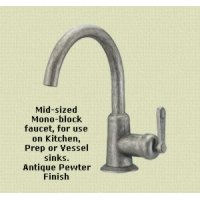 Fusion Navajo mid size faucet NAV-KVP-BRN