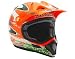 AXO motocross CHUTE OFFROAD HELMET BANG TANGO ORANGE/WHITE