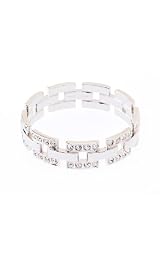 Crystal Cascade Bangle
