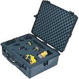 Pelican 1600 Watertight Hard Case with Foam insert - Black