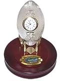 NCAA Florida Gators Crystal Football Clock