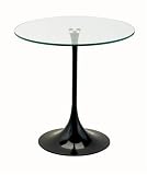 Adesso Coronet Accent Table, WK2134-01 Black