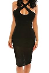 Checkered Print Sleeveless Keyhole Polyester/Spandex Spring Summer Winter  Dress