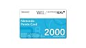 Nintendo Points Card with 2000 Nintendo Points