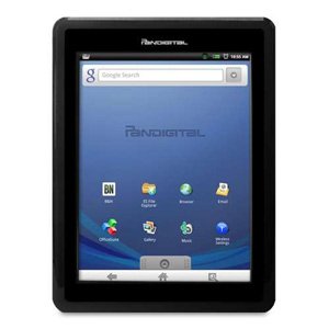 Pandigital Novel 2GB 7-Inch WiFi Multimedia Android Tablet and Color eReader PRD07T20WBL7 (Black)