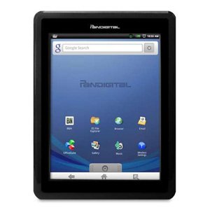  Pandigital Novel 2GB 7-Inch WiFi Multimedia Android Tablet and Color eReader PRD07T20WBL7 (Black)