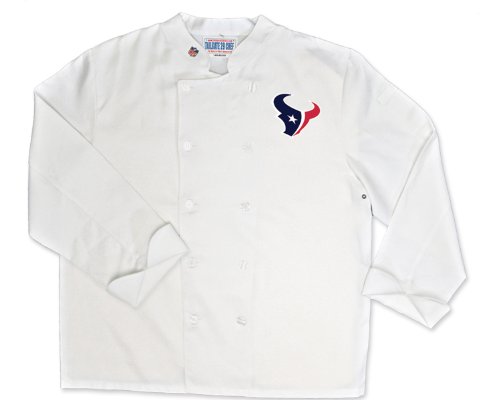 Tailgate 29 Chef NFL Houston Texans Classic Chef Coat (Medium)