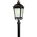 Hinkley Lighting 1291IB Large Post Mount Iron Bronze Quebec Rustic Outdoor Traditional Lights