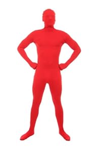 Red Full Body Suit - X-Large