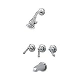 Tub and Shower Faucet Finish: Porcelain