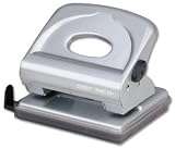 Rapid FMC25 Punch 2-Hole Metal Locking Capacity 28x 80gsm Brilliant Silver Ref 21835502