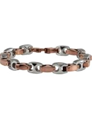 Dura Tungsten® Emmerse Plated Link Bracelet 09.00 Inch Chocolate Immerse lating Tub527cip