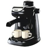  : DeLonghi EC5 Steam-Driven 4-Cup Espresso and Cappuccino Maker, Black