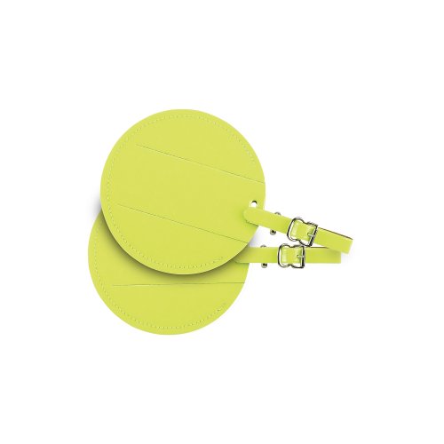 Lewis N. Clark Round Neon ID Tag set of 2 on Travel Gear Bag Travel Gear Bag Lewis N. Clark Round Neon ID Tag set of 2