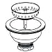 Plumb Pak Strainer Stainless Steel W/Lcking Shell PP5411