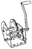 Cequent Trailer Two Speed Winch, 2000LB. Cap. #T2005Z0101