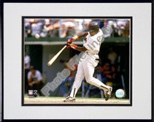 San Diego Padres Tony Gwynn 1986 Batting Action Matted 8X10 Photo In Aluminum Frame