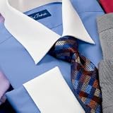 End-on-End White Collar Dress Shirt