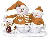 Texas Longhorns Table Top Snow Family Each Features Three Plush Snowpeople