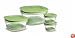 Rubbermaid 7J93 Produce Saver Square 8-Piece Set Food Storage Containers