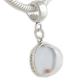Sterling Silver MUSTARD SEED Faith Dangle European Charm Bead