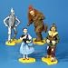 Kurt Adler 7-1/2-Inch Polyresin and Fabric Wizard of Oz Characters Set of 4: Dorothy, Tin Man, Scarecrow and Lion