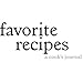 BookFactory Recipe Book/Recipe Journal/Recipe Notebook/Blank Cook Book - A Cook's Journal, 150 Total Pages, 75 Entries, 8