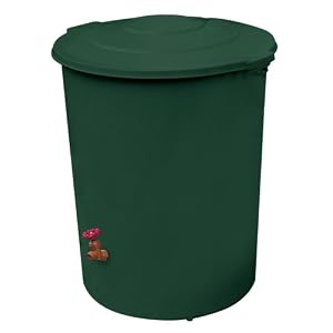 Emsco Group 2771-1 60-Gallon Deluxe Rain Barrel Rain Water Collection System