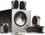 Polk Audio RM6005-BK 5-Piece Home Theater Surround System (Black)