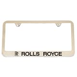 Rolls Royce Chrome License Plate Frame by High-End Motorsports