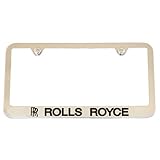 Rolls Royce Chrome License Plate Frame Rolls Royce Chrome License Plate Frame