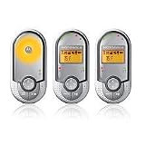 Motorola Digital Audio Baby Monitor Including Two Parent Units with LCD Display