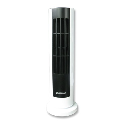 バッファローコクヨサプライ iBUFFALO USB扇風機 スタイリッシュタワータイプ ホワイト BSOTOS06WH