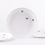 "What Is It?" Reusable White Dinner P...