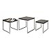 Winsome Wood Jared 3-Piece Nesting Table, Espresso Finish