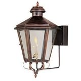Leeds Collection 26 High Outdoor Gas Lantern Wall Light