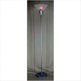 68 Torchiere Floor Lamp in Silver by Grandrich