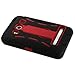 letosan Hybrid CASE for HTC EVO 4G Two Piece case Hard Shell That Protect Your Phone and Soft Silicone for Soft Comfortible Grip. (Black/Red)