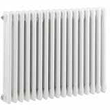 Traditional 17 Column Radiator Cast Iron Style White 600mm x 765mm